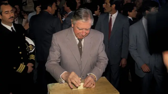 Augusto Pinochet.