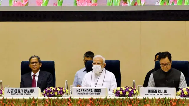 பிரதமர் மோதி முதல்வர்கள் நீதித்துறை மாநாடு