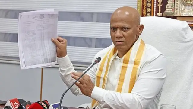 అదనపు ఈవో ధర్మారెడ్డి