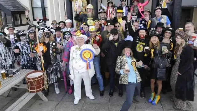 Делегаты всебританской конференции ОПЧНБП