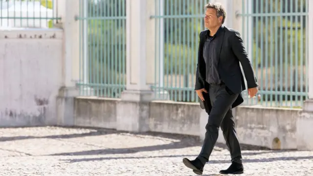 Le ministre allemand de l'Economie, Robert Habeck,