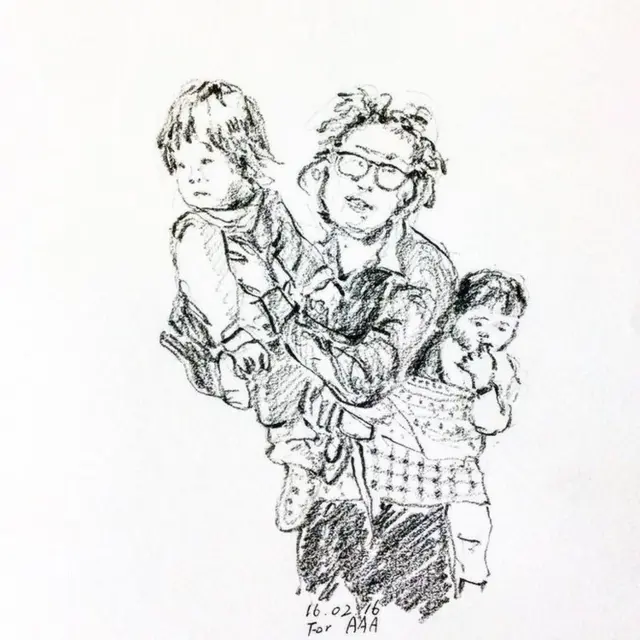 "Dibujos para mis nietos"