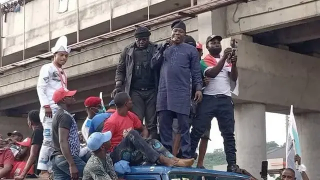 Sunday Igboho nibi iwọde