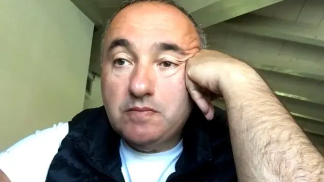 Александр Роднянский во время интервью Би-би-си