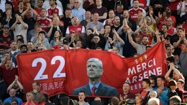 Arsene Wenger 22years