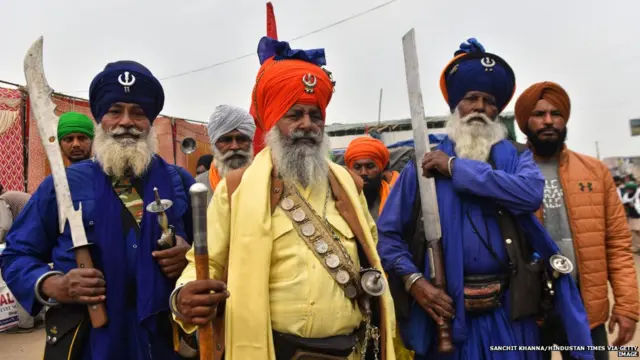 प्रदर्शनकारी किसानों की फाइल फोटो