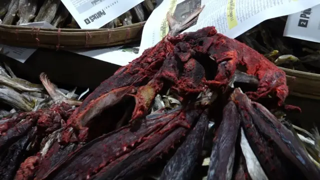 ငါးခြောက်ကို ဆိုးဆေးဆိုးရောင်းချတာတွေ အခုထိရှိနေဆဲ