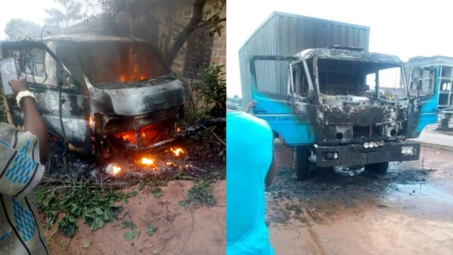 Ụgbọala ndị a gbara ọkụ