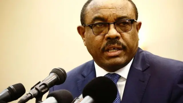 ቀዳማይ ሚኒስተር ሃይለማርያም ደሳለኝ