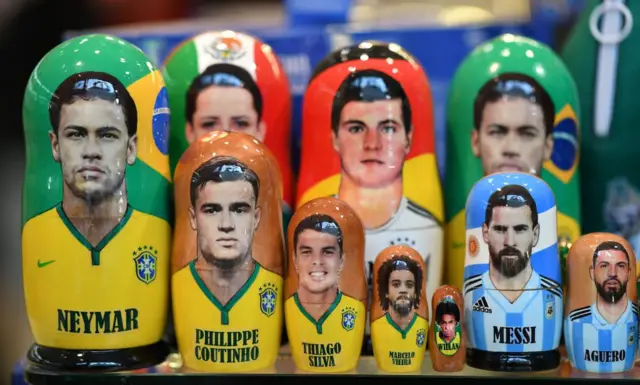 Muñecas tradicionales rusas