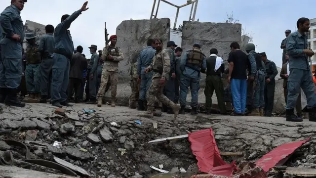 রাজধানী কাবুলে তালেবানের হামলা।