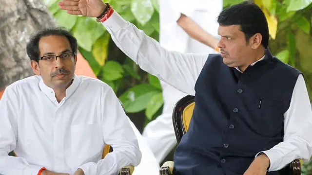 उद्धव ठाकरे और देवेंद्र फडणवीस