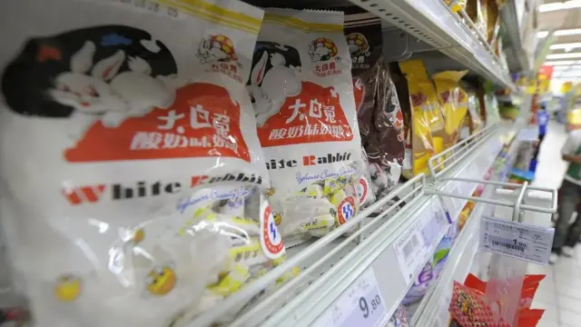 美國總統尼克松上世紀70年代初訪問中國,中國送他的禮物是有名的大白兔奶糖。