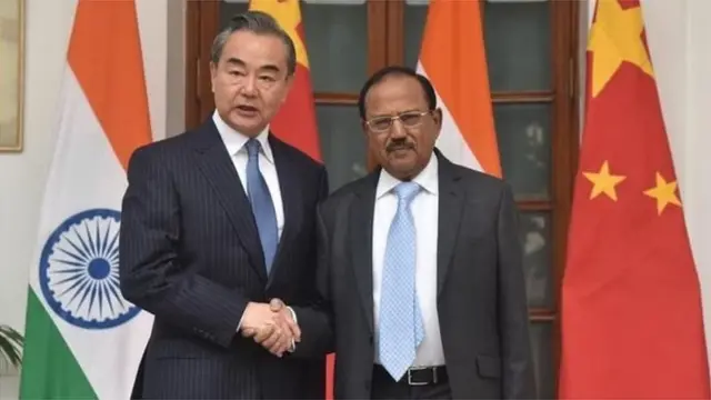 अजित डोभाल और चीनी विदेश मंत्री