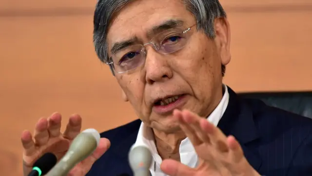 日銀の黒田東彦総裁