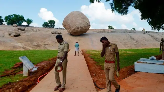 మహాబలిపురంలో భద్రత