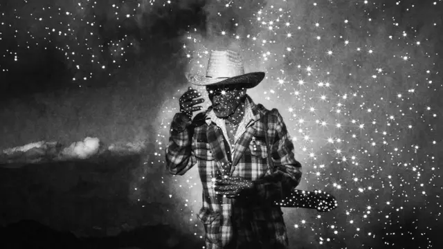 Abuelo-Estrella, anciano en el cerro Garza, México.