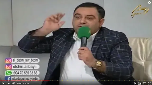 El bizim, sirri bizim, space TV, Mirismayıl Xələfli