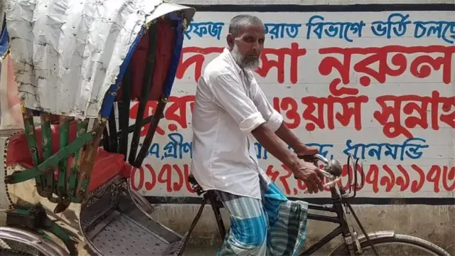 রিকশাচালক শাহাদাত হোসেন