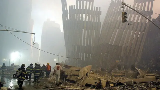 Escombors de las torres gemelas del WTC