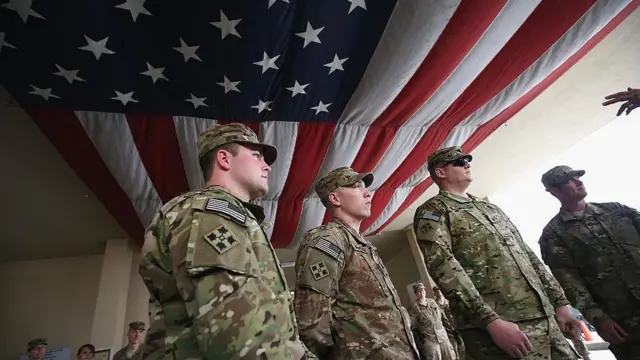 American troops in Afghanistan
