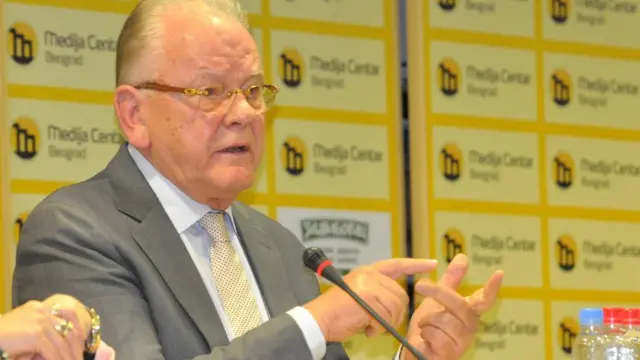 Na konferenciji za novinare