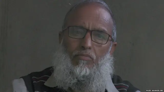 आदिल के पिता बशीर अहमद