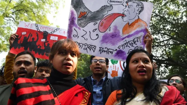 প্রতিবাদ সবচেয়ে তীব্র উত্তর-পূর্ব ভারতেই