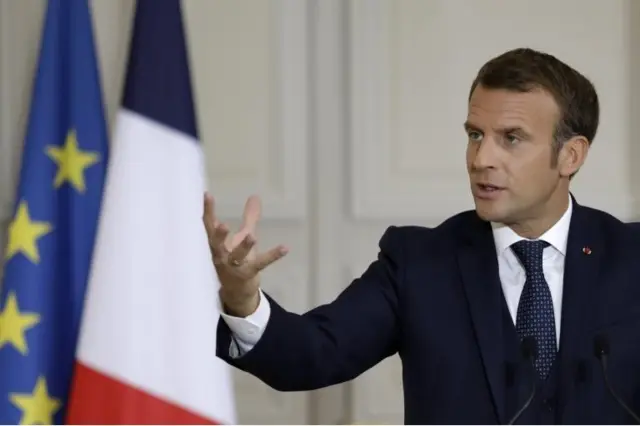 Fransa Cumhurbaşkanı Emmanuel Macron