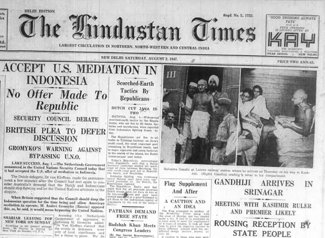 भारत-पाकिस्तान, बंटवारा