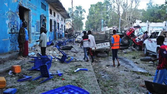 Serangan lanjutan di Mogadishu