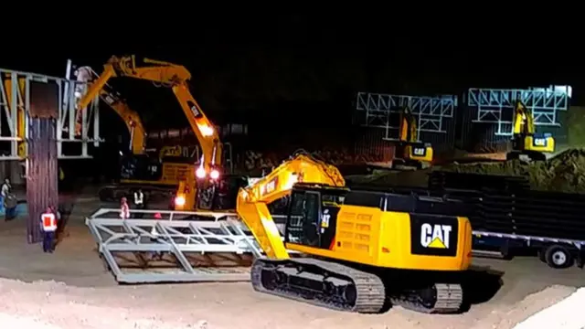 sitio de construcción.