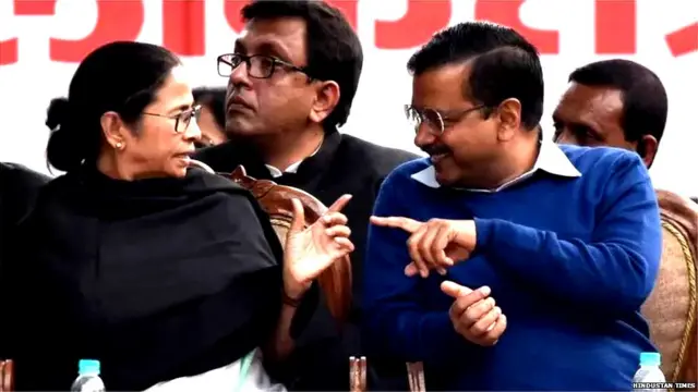 ਮਮਤਾ ਬੈਨਰਜੀ ਅਤੇ ਅਰਵਿੰਦ ਕੇਜਰੀਵਾਲ