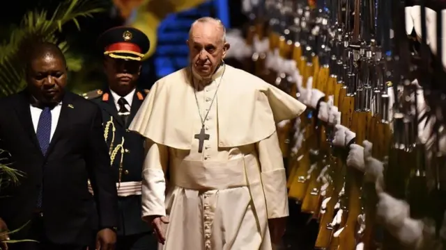 Франциск прибыл в Мозамбик