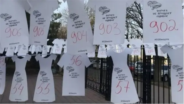 Жол кырсыктарынан каза тапкандарды эскерүү күнү, Бишкек, 15-ноябрь