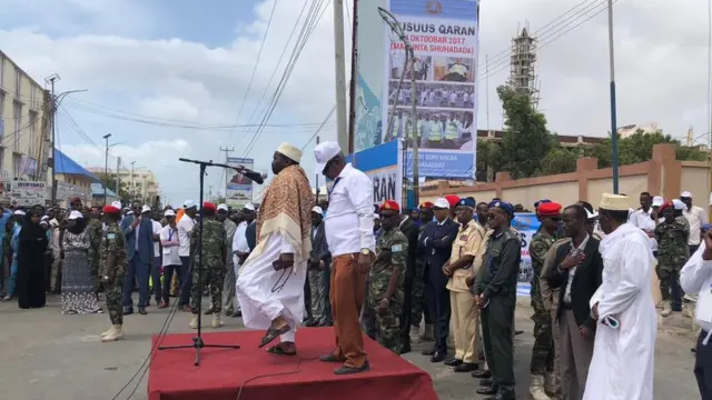 Khudbado laga jeedinayo goobta baroor diiqdu ka socoto