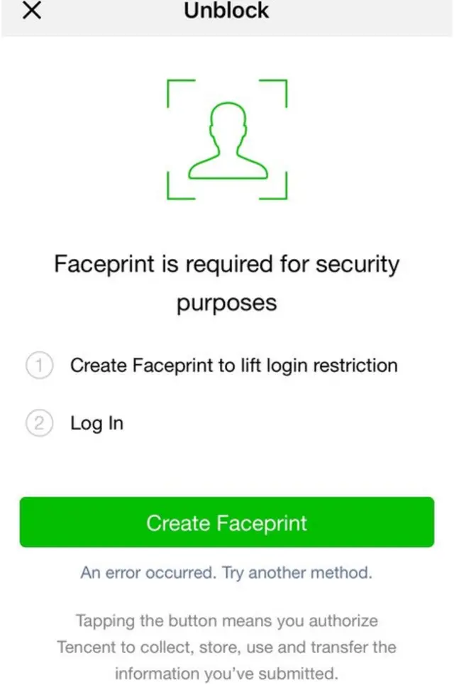 WeChat notifcation