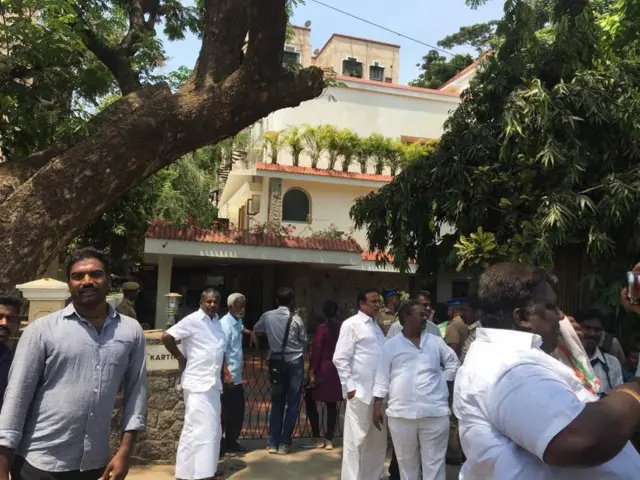 கார்த்தி சிதம்பரத்தின் வீடு