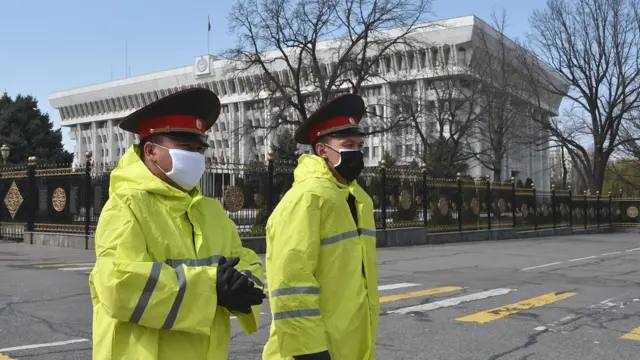 Қирғизистон, Бишкек, коронавирус