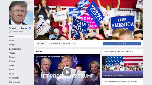 Donald J. Trump Facebook
