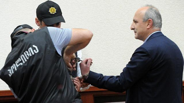 Вано Мерабишвили в суде