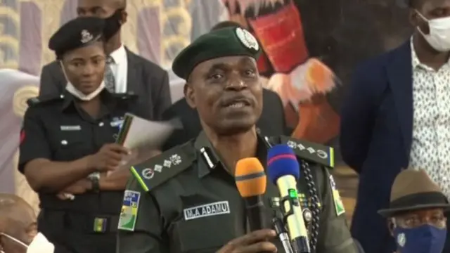 Sufeto Janar na 'Yan Sandan Najeriya Mohammed Adamu ya ce 'babu mai laifin da zai tsere wa hukuma'