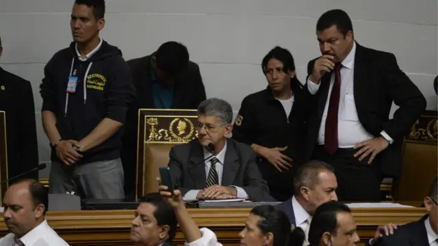 El presidente de la Asamblea Nacional, Henry Ramos Allup