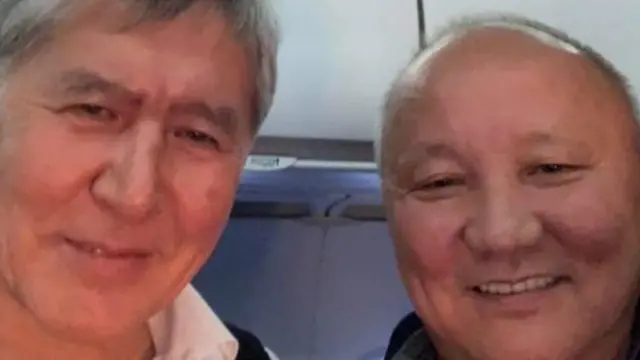 Бир кезде бет карашпаган саясатчылар экс-президент Алмазбек Атамбаев менен Жогорку Кенештин мурдагы депутаты Нариман Түлеев