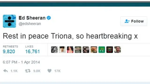 Twitter Ed Sheeran