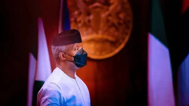 Aworan Igbakeji aarẹ Osinbajo