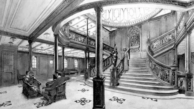 ਟਾਈਟੈਨਿਕ ਦੇ ਅੰਦਰ ਦੀ ਤਸਵੀਰ