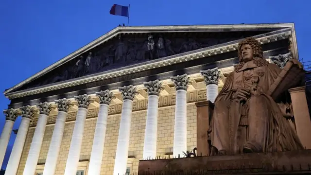 প্যারিসে জাতীয় অ্যাসেম্বলির মূল ভবন