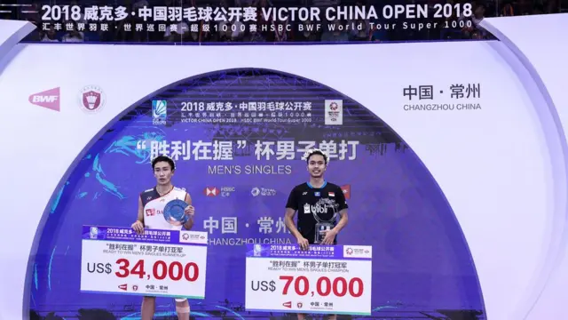 anthony ginting, ginting, china open, indonesia menang, bulutangkis