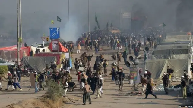 Protest in Islamabad